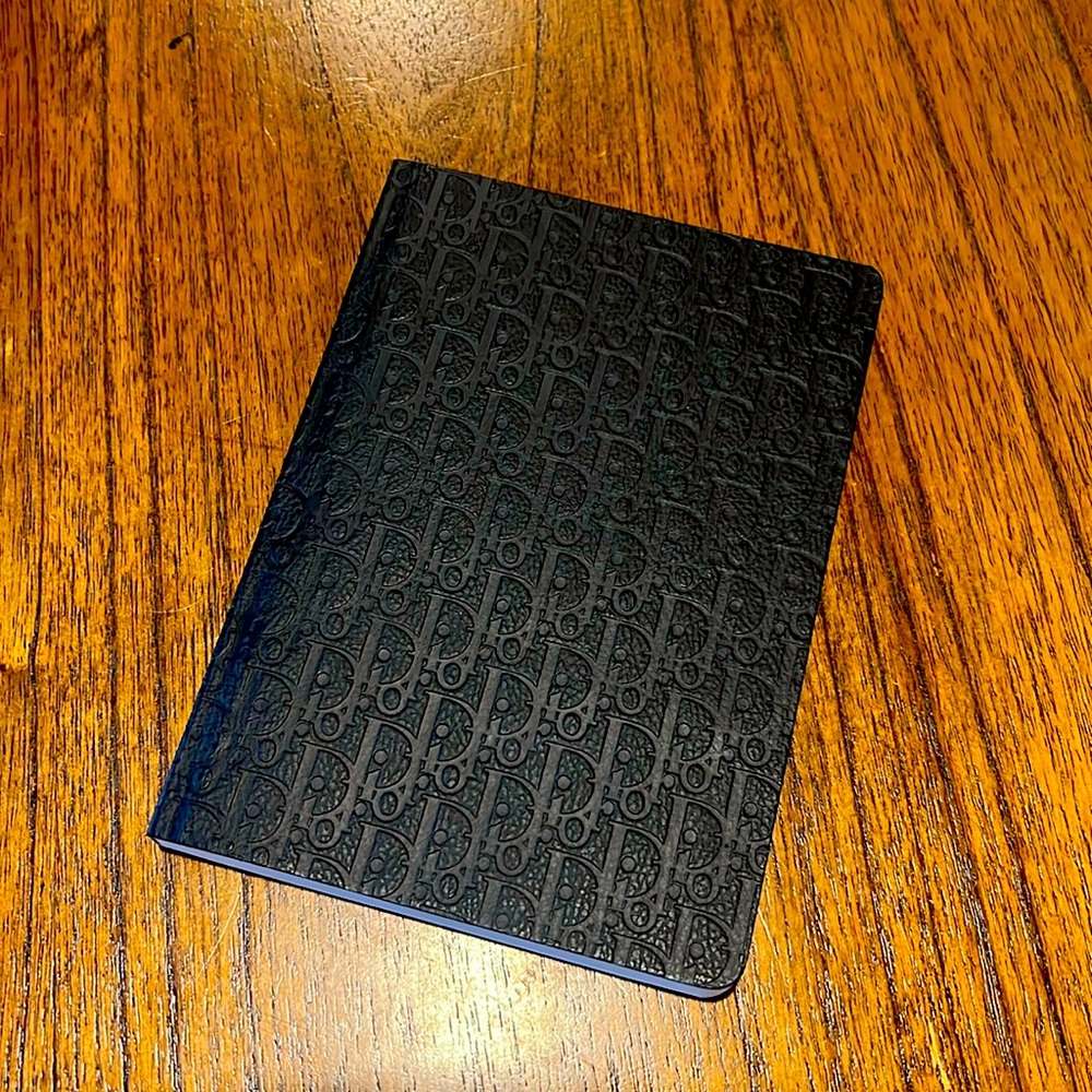 NEW Dior monogrammed notebook